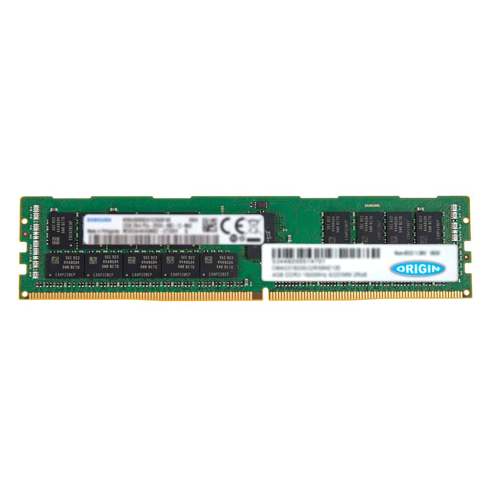 Origin Storage 32GB DDR4 2933MHz RDIMM 2RX4 ECC 1.2V geheugenmodule 1 x 32 GB (01AG632-OS) thumbnail