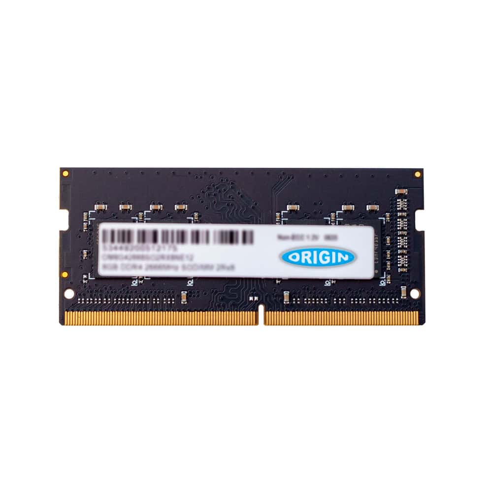 Origin Storage 8GB DDR4 3200MHz SODIMM 1RX8 Non-ECC 1.2V geheugenmodule 1 x 8 GB (01AG875-OS) thumbnail