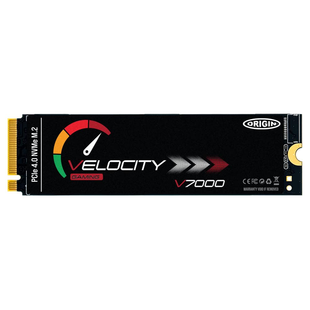 Origin Storage Origin Velocity V4800 1TB NVME M.2 Gen4 Gaming SSD PCI Express 4.0 3D TLC (OV4800/1TB) thumbnail