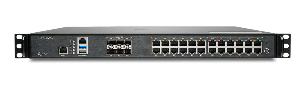 SonicWall NSA 4700 firewall (hardware) 18000 Mbit/s (02-SSC-8986) thumbnail