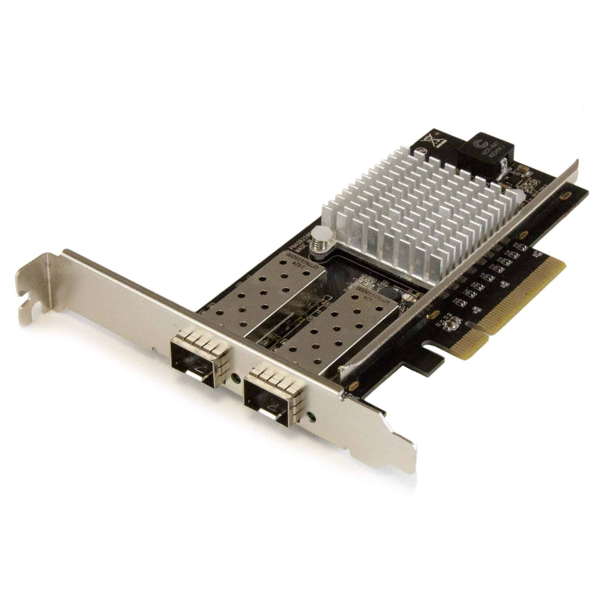 StarTech.com 2 poorts 10G glasvezel netwerkkaart met open SFP+ PCIe, Intel 82599 chipset (PEX20000SFPI) thumbnail