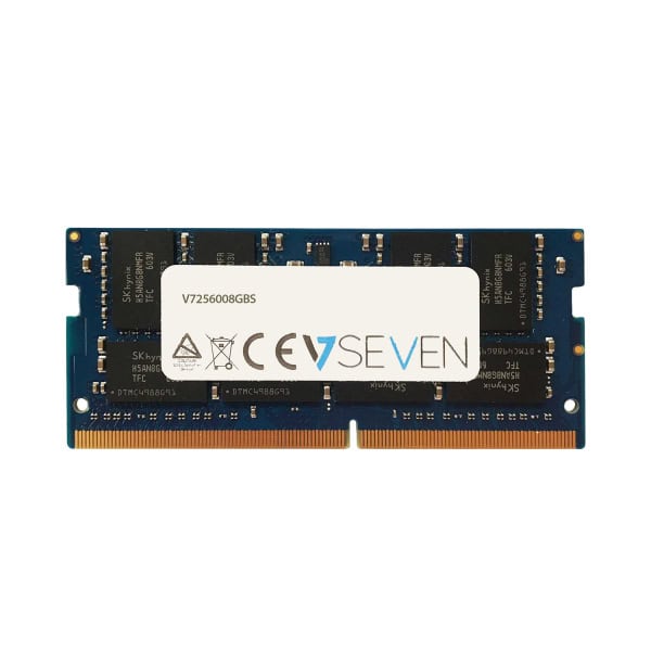 V7 V7256008GBS geheugenmodule 8 GB 1 x 8 GB DDR4 3200 MHz (V7256008GBS) thumbnail