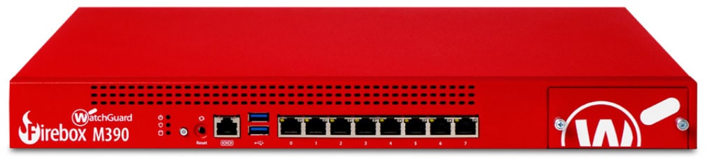 WatchGuard Firebox Trade up to M390 firewall (hardware) 2400 Mbit/s (WGM39002103) thumbnail