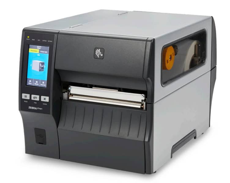 Zebra ZT421 labelprinter Direct thermisch/Thermische overdracht 203 x 203 DPI 305 mm/sec Bedraad en draadloos Ethernet LAN Bluetooth (ZT42162-T2E0000Z) thumbnail