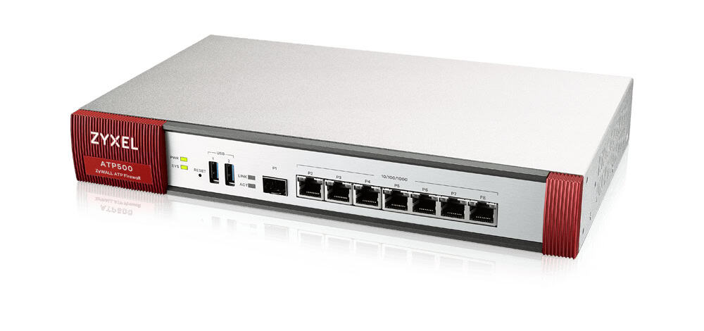 Zyxel ATP500 firewall (hardware) Desktop 2600 Mbit/s (ATP500-EU0102F) thumbnail