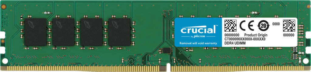 Crucial CT32G4DFD832AT geheugenmodule 32 GB 1 x 32 GB DDR4 3200 MHz (CT32G4DFD832AT) thumbnail