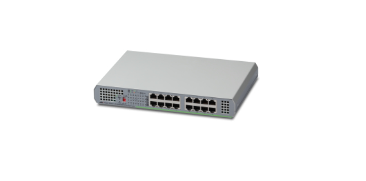 Allied Telesis AT-GS910/16-50 Unmanaged Gigabit Ethernet (10/100/1000) Grijs (AT-GS910/16-50) thumbnail