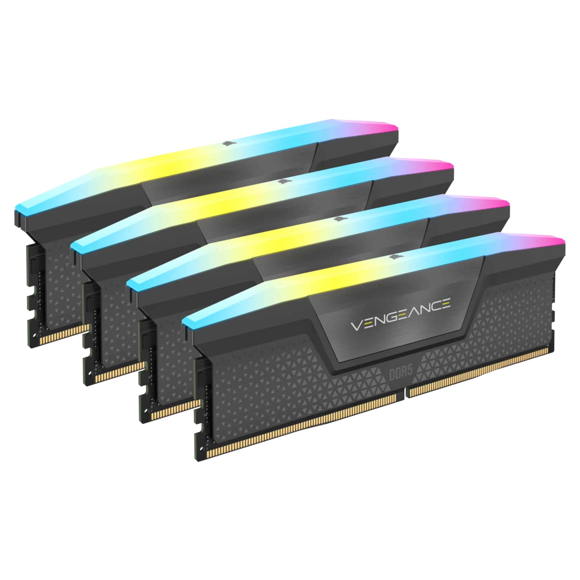 Corsair Vengeance RGB CMH64GX5M4B6000C36 geheugenmodule 64 GB 4 x 16 GB DDR5 6000 MHz (CMH64GX5M4B6000C36) thumbnail