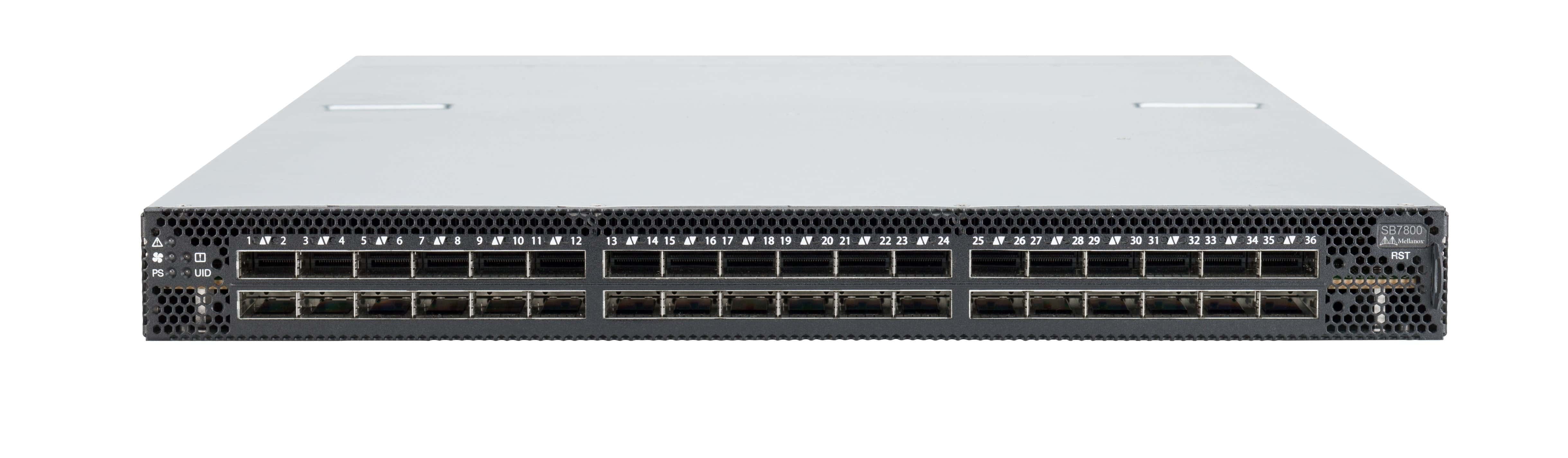 HPE Mellanox InfiniBand EDR v2 Unmanaged Geen 1U Metallic (834977-B22) thumbnail