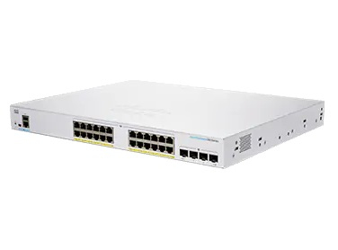 Cisco CBS250-24FP-4X-EU netwerk-switch Managed L2/L3 Gigabit Ethernet (10/100/1000) Zilver (CBS250-24FP-4X-EU) thumbnail