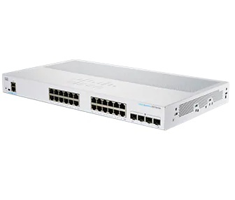 Cisco CBS250-24T-4G-EU netwerk-switch Managed L2/L3 Gigabit Ethernet (10/100/1000) Zilver (CBS250-24T-4G-EU) thumbnail