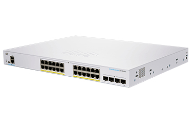 Cisco CBS350-24FP-4G-EU netwerk-switch Managed L2/L3 Gigabit Ethernet (10/100/1000) Zilver (CBS350-24FP-4G-EU) thumbnail