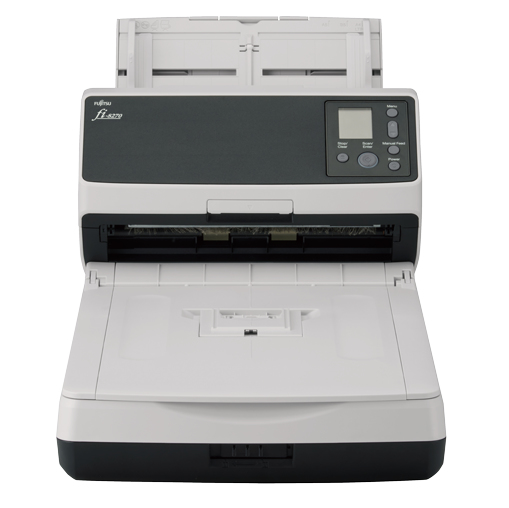 Fujitsu fi-8270 ADF-/handmatige invoer scanner 600 x 600 DPI A4 Zwart, Grijs (PA03810-B551) thumbnail