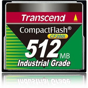 Transcend TS512MCF200I flashgeheugen 0,5 GB CompactFlash (TS512MCF200I) thumbnail