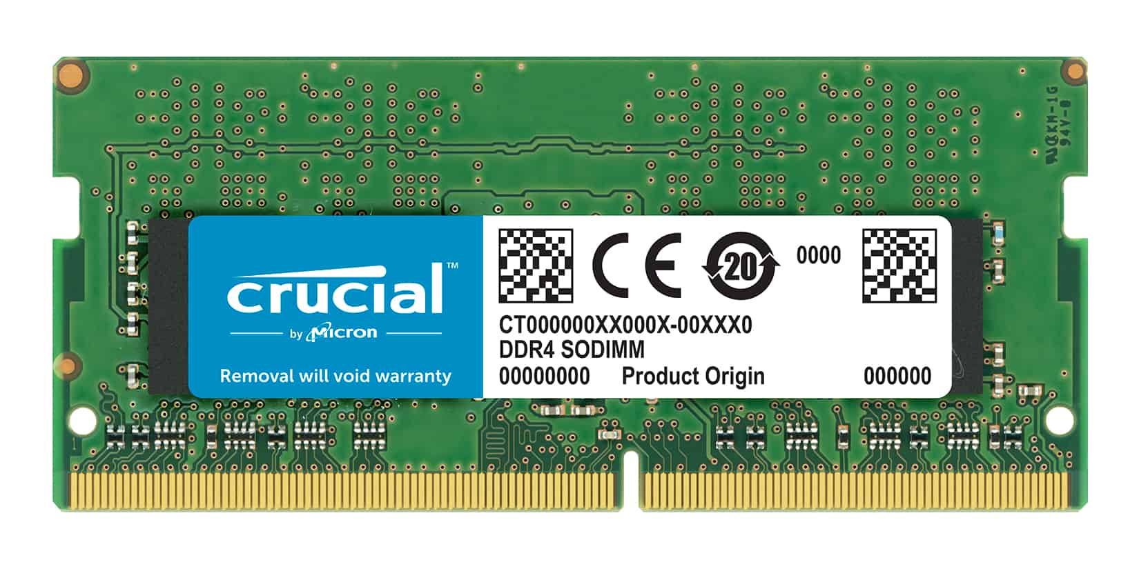 Crucial 16GB DDR4 geheugenmodule 1 x 16 GB 2400 MHz (CT16G4SFD824A) thumbnail