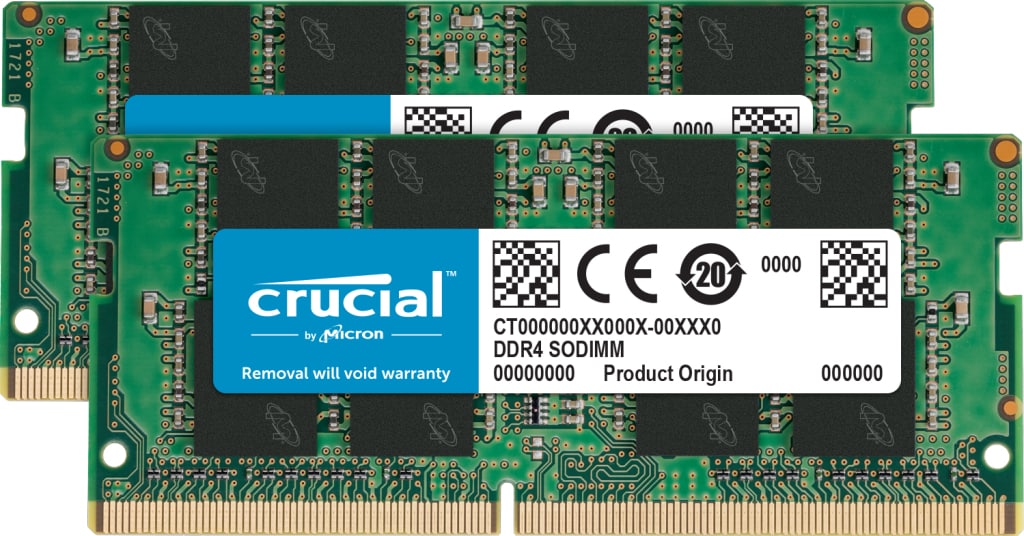 Crucial CT2K16G4SFRA32A geheugenmodule 32 GB 2 x 16 GB DDR4 3200 MHz (CT2K16G4SFRA32A) thumbnail