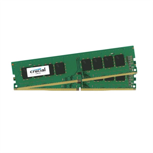 Crucial 16GB Kit (8GBx2) DDR4 geheugenmodule 2 x 8 GB 2400 MHz (CT2K8G4DFS824A) thumbnail