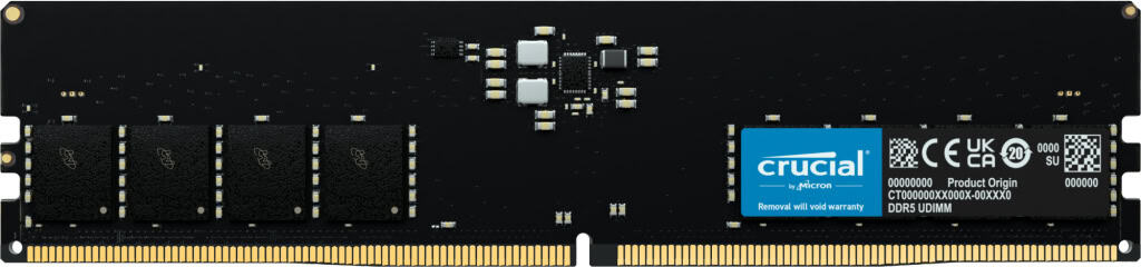 Crucial CT32G52C42U5 geheugenmodule 32 GB 1 x 32 GB DDR5 5200 MHz ECC (CT32G52C42U5) thumbnail