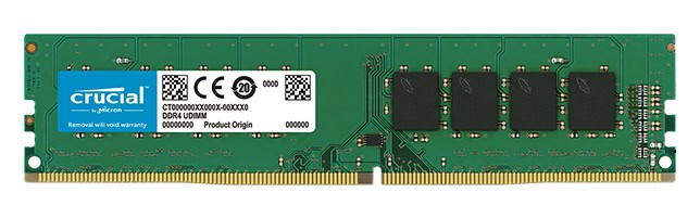 Crucial CT4G4DFS824A geheugenmodule 4 GB 1 x 4 GB DDR4 2400 MHz (CT4G4DFS824A) thumbnail