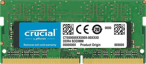 Crucial CT4G4SFS8266 geheugenmodule 4 GB 1 x 4 GB DDR4 2666 MHz (CT4G4SFS8266) thumbnail