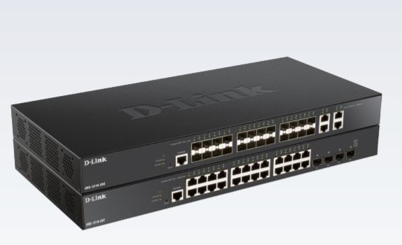 D-Link DXS-1210-28T netwerk-switch Managed L2/L3 10G Ethernet (100/1000/10000) 1U Zwart (DXS-1210-28T) thumbnail