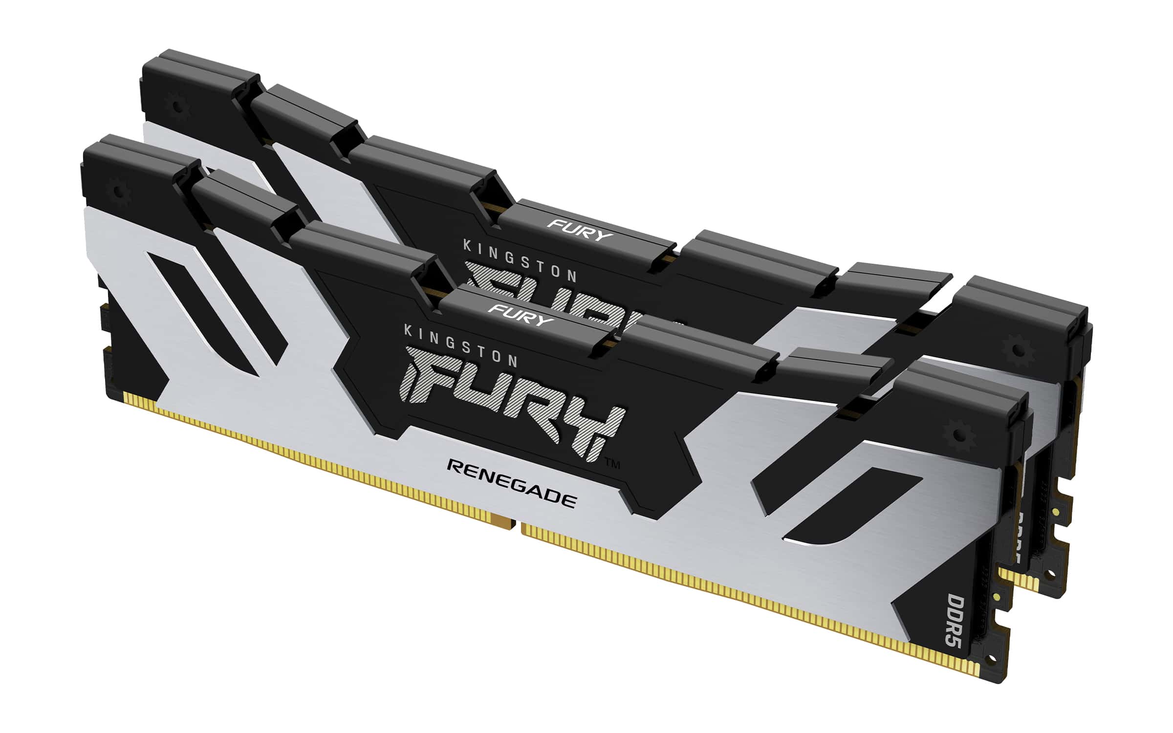 Kingston Technology FURY 96GB 6000MT/s DDR5 CL32 DIMM (set van 2) Renegade Silver XMP (KF560C32RSK2-96) thumbnail