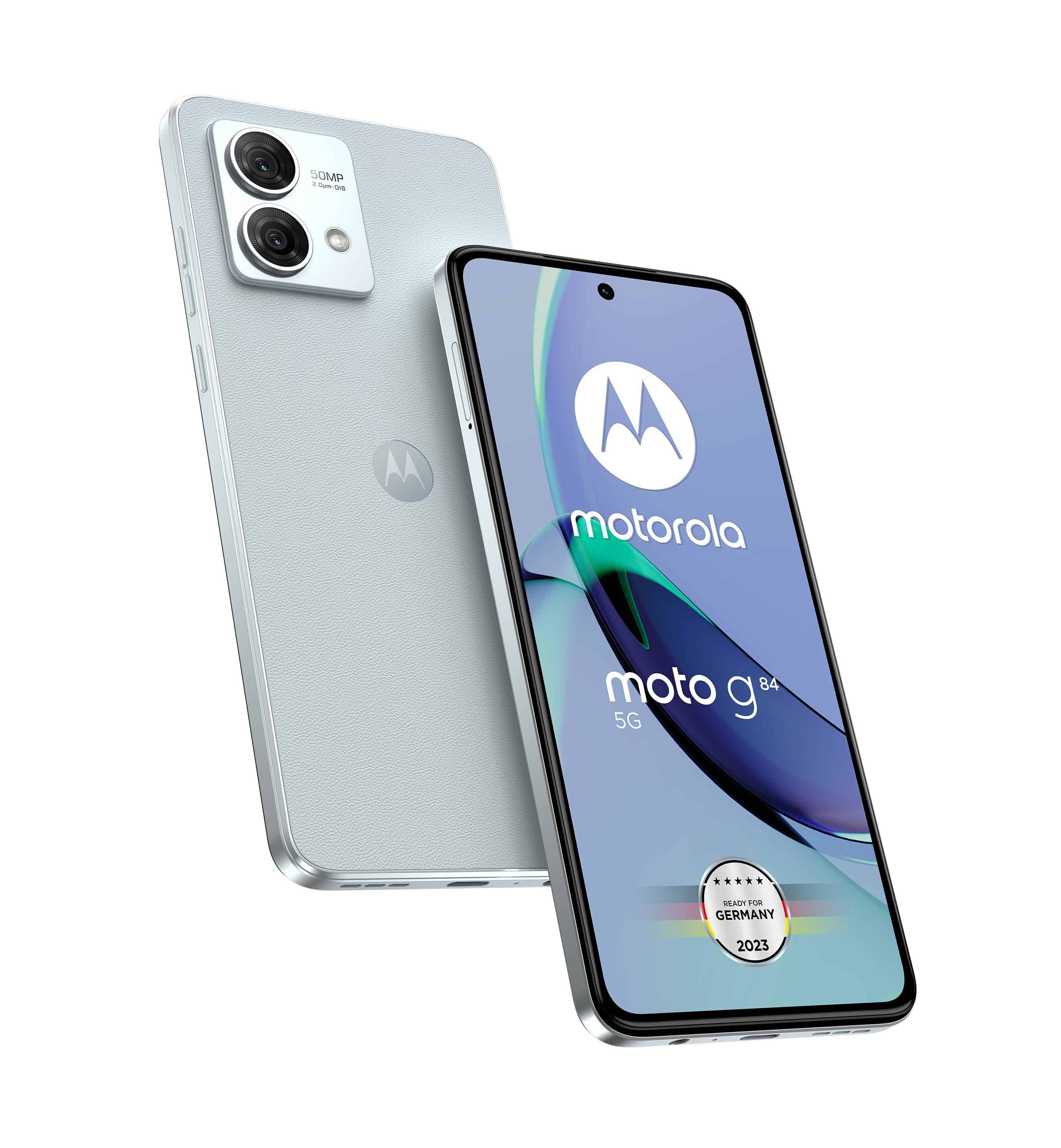 Motorola Moto G Moto G84 16,6 cm (6.55") Hybride Dual SIM Android 13 5G USB Type-C 12 GB 256 GB 5000 mAh Blauw (PAYM0010SE) thumbnail