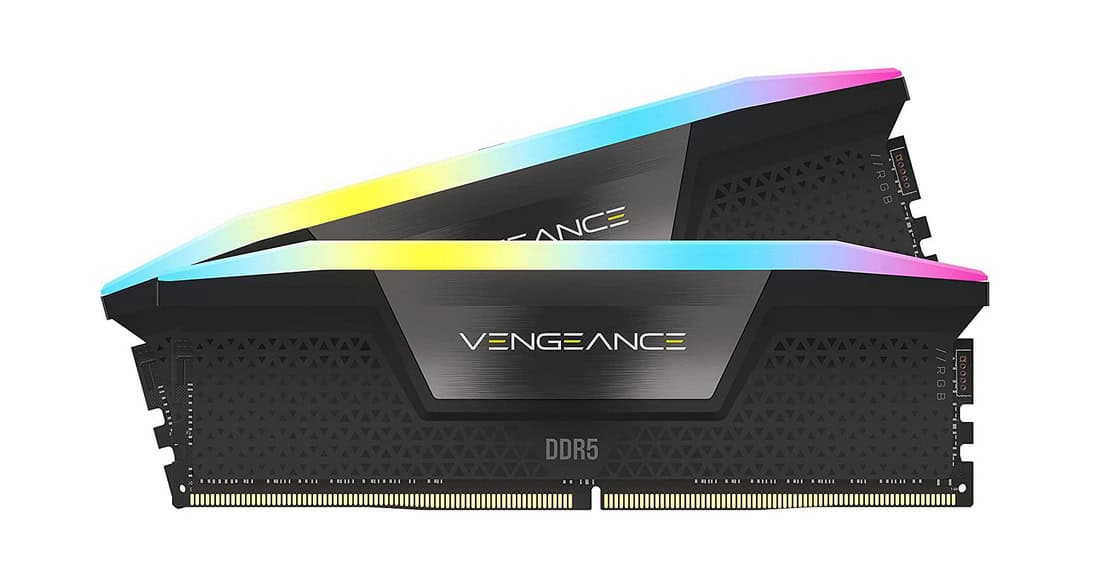 Corsair Vengeance RGB CMH64GX5M2B5600C40 geheugenmodule 64 GB 2 x 32 GB DDR5 5600 MHz (CMH64GX5M2B5600C40) thumbnail