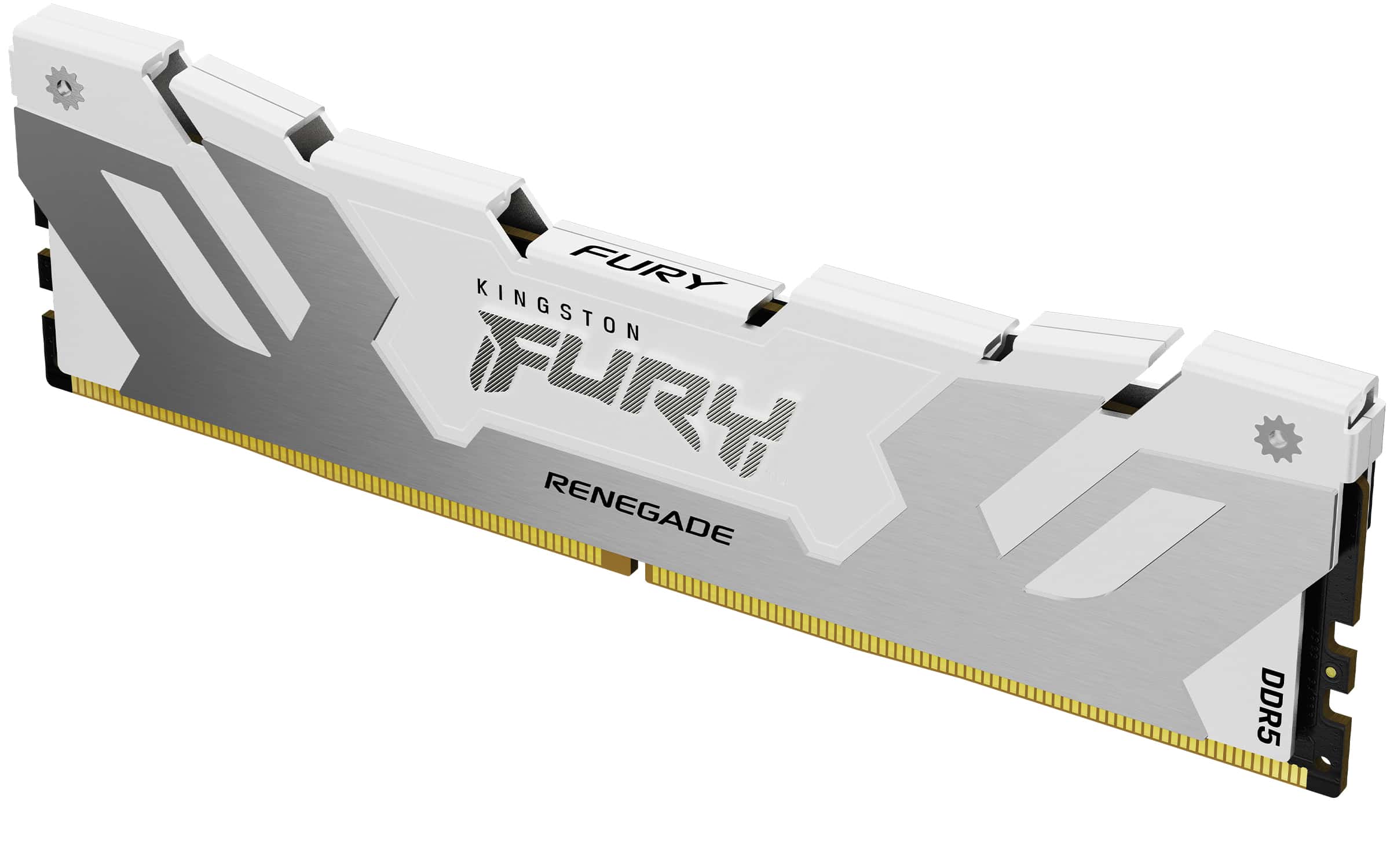 Kingston Technology FURY 32GB 6400MT/s DDR5 CL32 DIMM Renegade White XMP (KF564C32RW-32) thumbnail