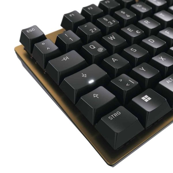 CHERRY KC 200 MX toetsenbord USB QWERTY Engels Zwart, Brons