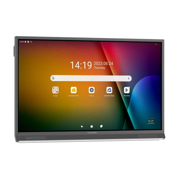 Viewsonic IFP6552-2F beeldkrant Digitale signage flatscreen 165,1 cm (65") LCD 450 cd/m² 4K Ultra HD Zwart Touchscreen Type processor Android (IFP6552-2F)