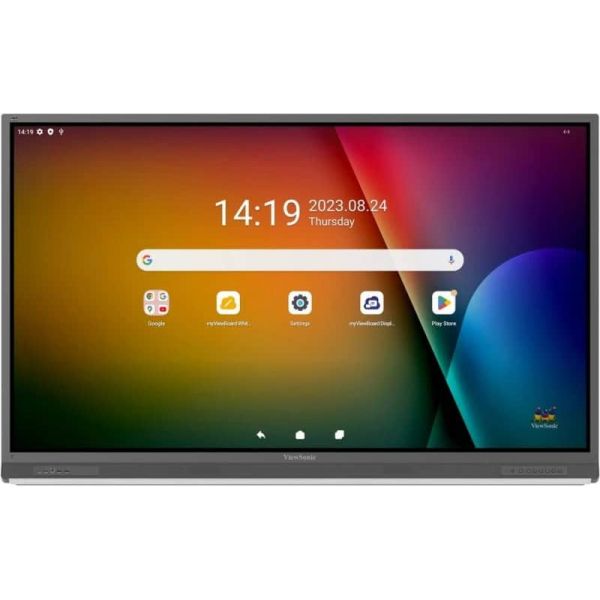 Viewsonic IFP7552-2F interactief whiteboard 190,5 cm (75") 3840 x 2160 Pixels Touchscreen Zwart HDMI (IFP7552-2F)