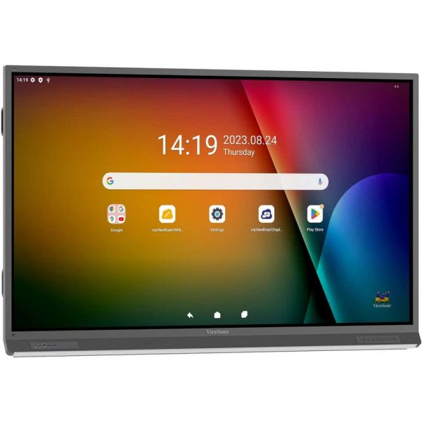 Viewsonic IFP7552-2F interactief whiteboard 190,5 cm (75") 3840 x 2160 Pixels Touchscreen Zwart HDMI (IFP7552-2F)