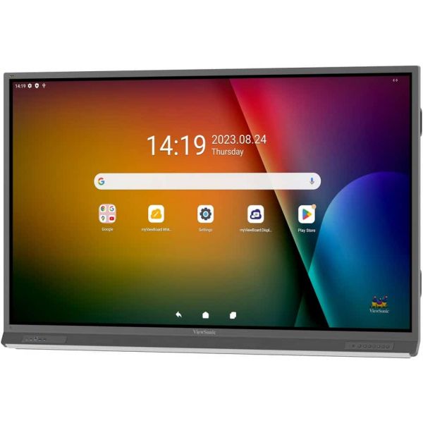 Viewsonic IFP7552-2F interactief whiteboard 190,5 cm (75") 3840 x 2160 Pixels Touchscreen Zwart HDMI (IFP7552-2F)