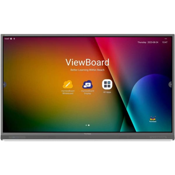 Viewsonic IFP8652-2F interactief whiteboard 2,18 m (86") 3840 x 2160 Pixels Touchscreen Zwart HDMI (IFP8652-2F)