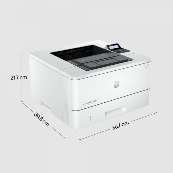 HP LaserJet Pro 4002dn printer, Zwart-wit, Printer voor Kleine en middelgrote ondernemingen, Print, Dubbelzijdig printen; Eerste pagina snel gereed; Energiezuinig; Compact formaat; Optimale beveiliging