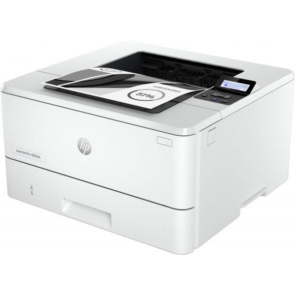 HP LaserJet Pro 4002dn printer, Zwart-wit, Printer voor Kleine en middelgrote ondernemingen, Print, Dubbelzijdig printen; Eerste pagina snel gereed; Energiezuinig; Compact formaat; Optimale beveiliging