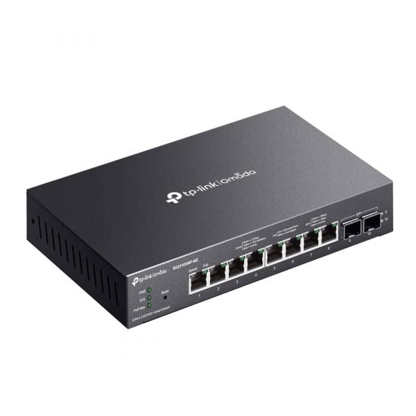 TP-Link Omada SG2210XMP-M2 netwerk-switch Managed L2/L2+ 2.5G Ethernet (100/1000/2500) Power over Ethernet (PoE) Zwart (SG2210XMP-M2)