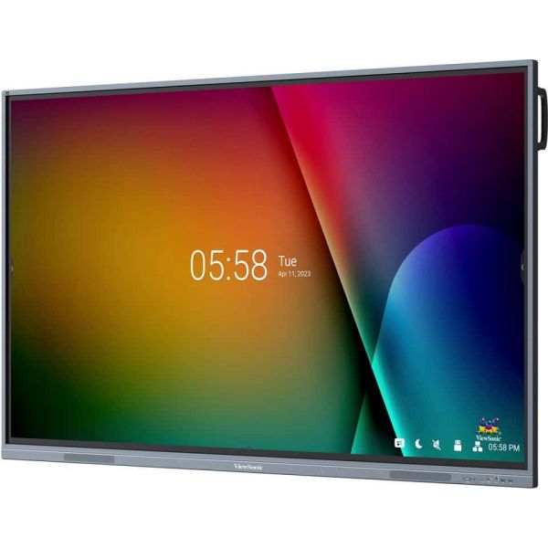 Viewsonic IFP7533-G beeldkrant Interactief flatscreen 190,5 cm (75") LCD 350 cd/m² 4K Ultra HD Zwart Touchscreen Type processor Android 11 (IFP7533-G)