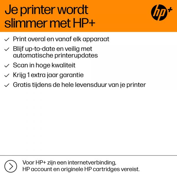 HP HP OfficeJet Pro 8134e All-in-One printer, Kleur, Printer voor Home, Printen, kopiëren, scannen, faxen, Geschikt voor HP Instant Ink; automatische documentinvoer; touchscreen; stille modus; printen via VPN met HP+