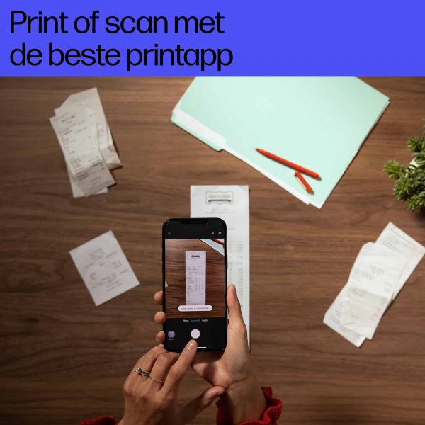 HP HP OfficeJet Pro 8134e All-in-One printer, Kleur, Printer voor Home, Printen, kopiëren, scannen, faxen, Geschikt voor HP Instant Ink; automatische documentinvoer; touchscreen; stille modus; printen via VPN met HP+