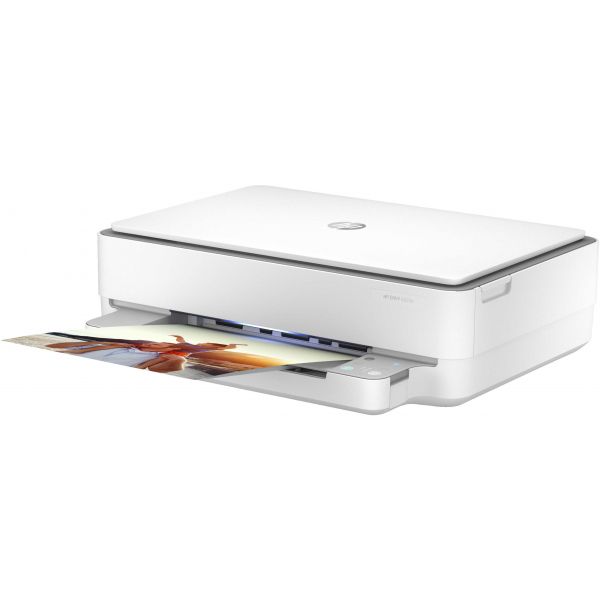 HP ENVY HP 6020e All-in-One printer, Kleur, Printer voor Thuis en thuiskantoor, Printen, kopiëren, scannen, Draadloos; HP+; Geschikt voor HP Instant Ink; Printen vanaf een telefoon of tablet