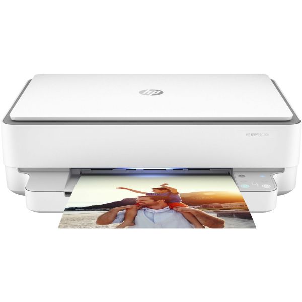 HP ENVY HP 6020e All-in-One printer, Kleur, Printer voor Thuis en thuiskantoor, Printen, kopiëren, scannen, Draadloos; HP+; Geschikt voor HP Instant Ink; Printen vanaf een telefoon of tablet