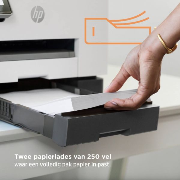 HP OfficeJet Pro HP 9022e All-in-One-printer, Kleur, Printer voor Kleine kantoren, Printen, kopiëren, scannen, faxen, HP+; Geschikt voor HP Instant Ink; Automatische documentinvoer; Dubbelzijdig printen