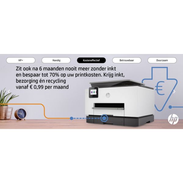 HP OfficeJet Pro HP 9022e All-in-One-printer, Kleur, Printer voor Kleine kantoren, Printen, kopiëren, scannen, faxen, HP+; Geschikt voor HP Instant Ink; Automatische documentinvoer; Dubbelzijdig printen