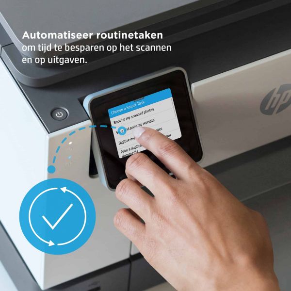 HP OfficeJet Pro HP 9022e All-in-One-printer, Kleur, Printer voor Kleine kantoren, Printen, kopiëren, scannen, faxen, HP+; Geschikt voor HP Instant Ink; Automatische documentinvoer; Dubbelzijdig printen