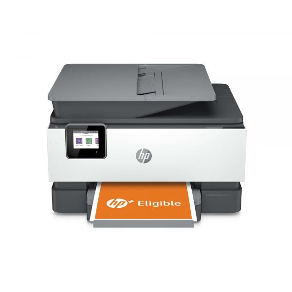 HP OfficeJet Pro HP 9012e All-in-One-printer, Kleur, Printer voor Kleine kantoren, Printen, kopiëren, scannen, faxen, HP+; Geschikt voor HP Instant Ink; Automatische documentinvoer; Dubbelzijdig printen