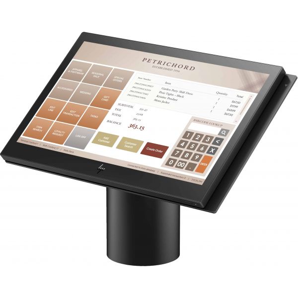 HP ElitePOS Engage One Allt-i-ett-system, modell 141 Alles-in-een 2,2 GHz 3965U 35,6 cm (14") 1920 x 1080 Pixels Touchscreen Zwart