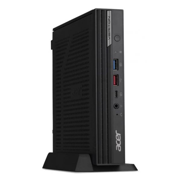 Acer Veriton N N4710GT Intel® Core™ i3 i3-13100T 8 GB DDR4-SDRAM 256 GB SSD Windows 11 Pro Mini PC Zwart