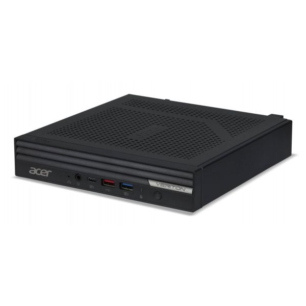 Acer Veriton N N4710GT Intel® Core™ i3 i3-13100T 8 GB DDR4-SDRAM 256 GB SSD Linux Mini PC Zwart